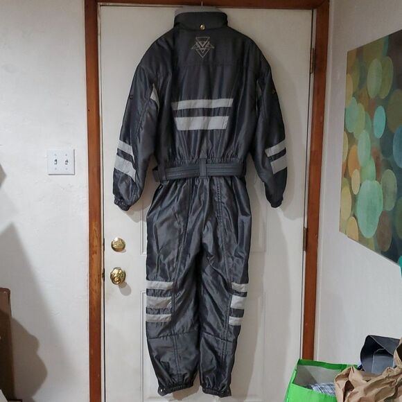 Vintage Descente Silver Retro Mens Ski Suit - Picture 7 of 16
